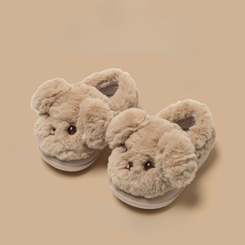 CozyPup – Pluche Hond Kinder Pantoffels
