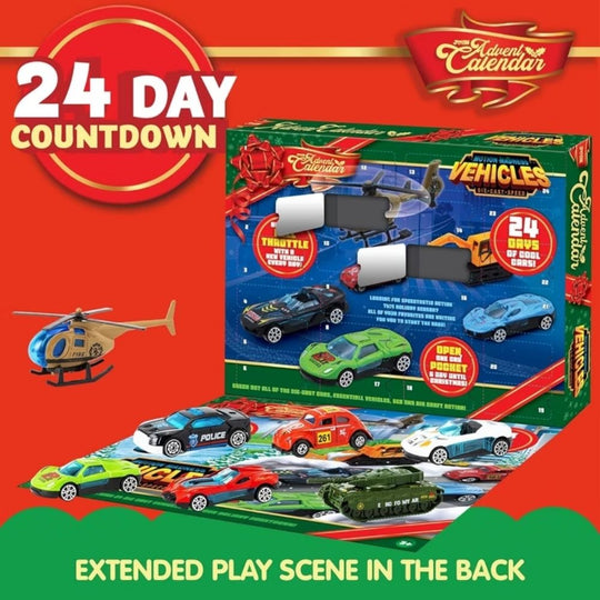 AutoCountdown – Adventskalender met Autofiguren