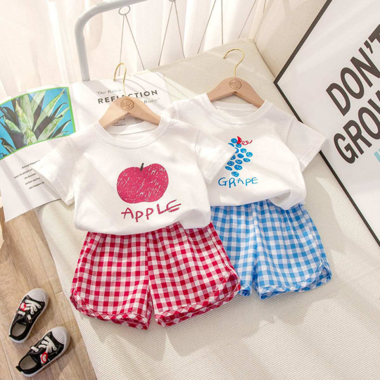 FruitBloom – Meisjes Zomerset met Fruitprint