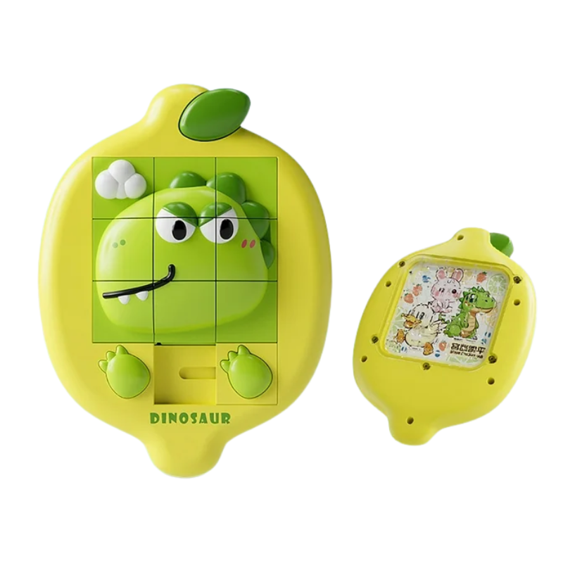 LearnPlay – Pop-up Dieren & Citroen Schuifpuzzel