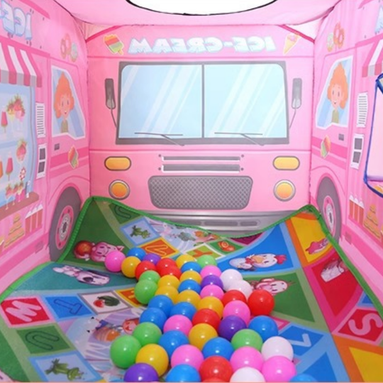 IceCreamVan – Tente de jeu en forme de camion de glaces