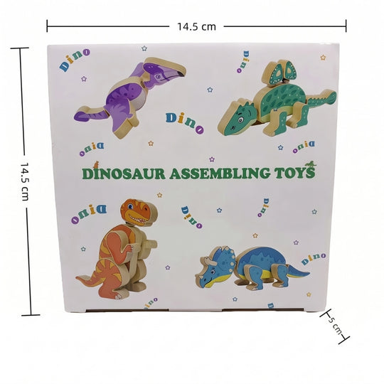 DinoBuild – Houten Dinosaurus Bouwset
