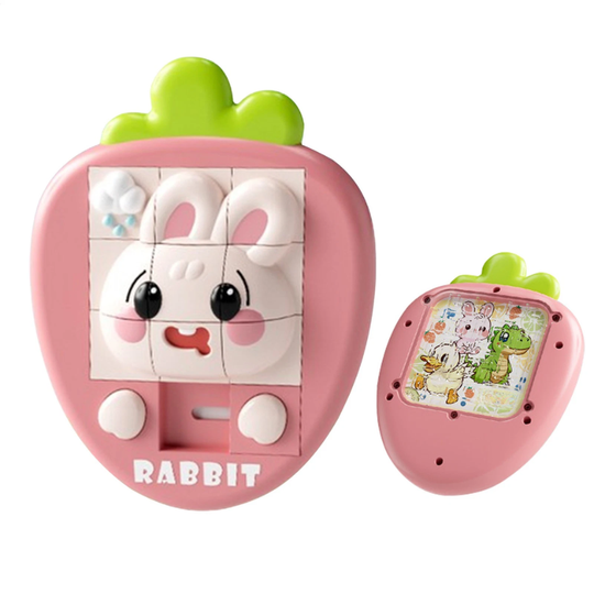 PlayLearn – Pop-up Dieren & Aardbei Schuifpuzzel