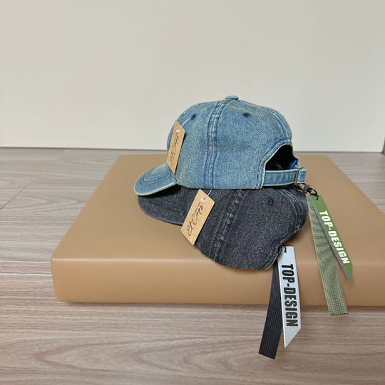 DenimEdge – Kinder Verstelbare Denim Baseball Cap