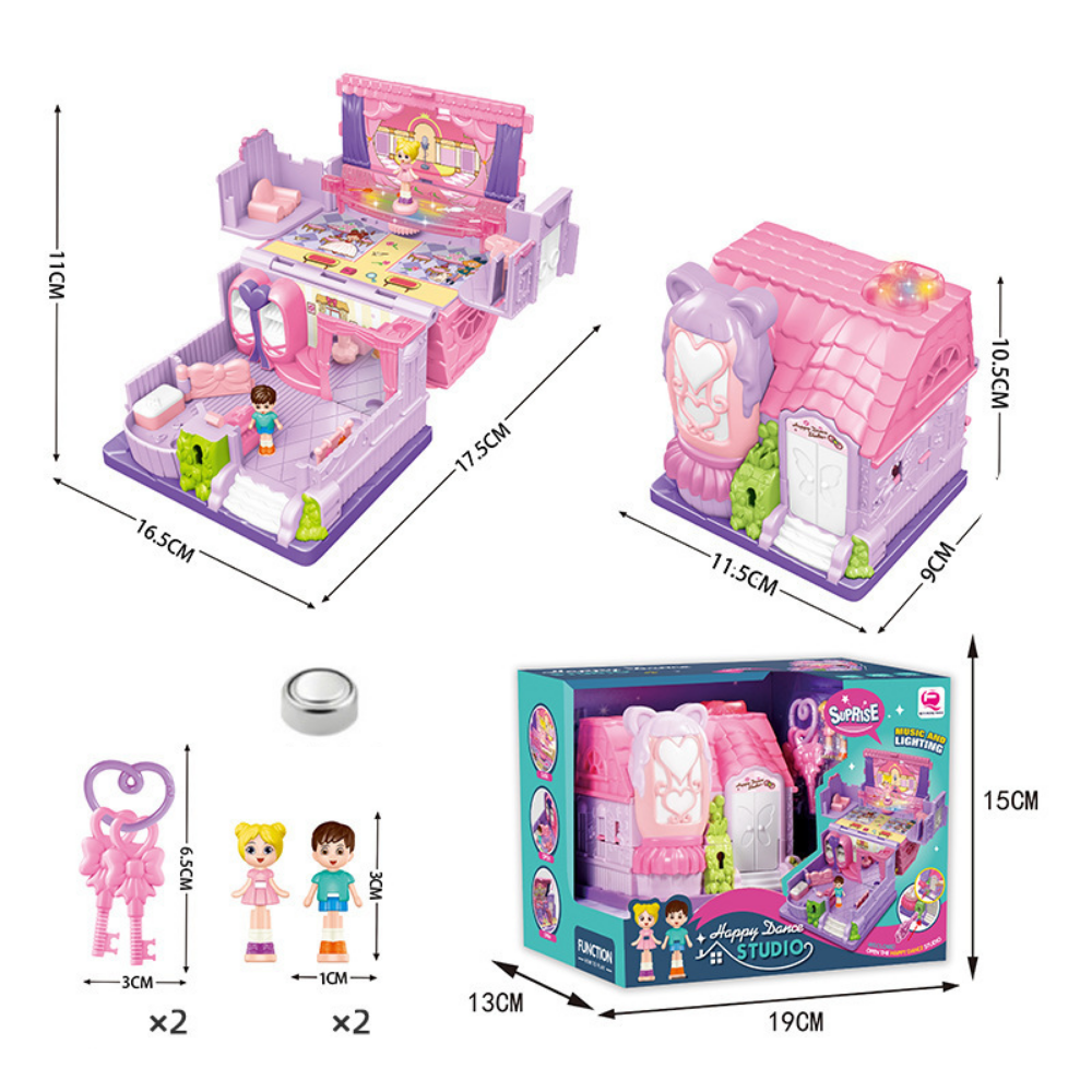 SweetShop – Transformeerbaar Speelhuis voor Kinderen