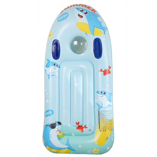 AquaPeek – Opblaasbaar Baby Zwemvlot met Transparant Kijkvenster