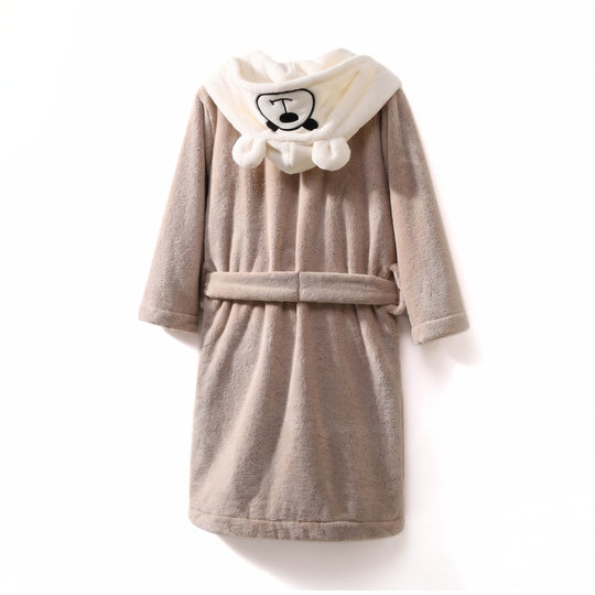 WinterHug – Warme Kinderbadjas met Capuchon