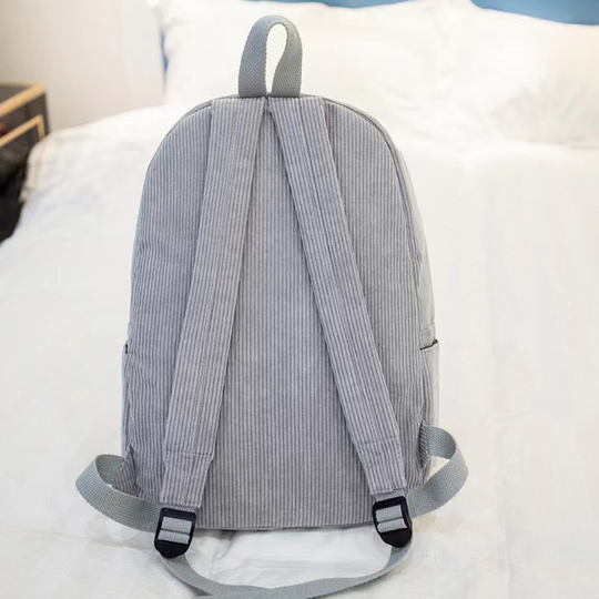 CorduroCarry – Corduroy Rugzak voor School en Dagelijks Gebruik