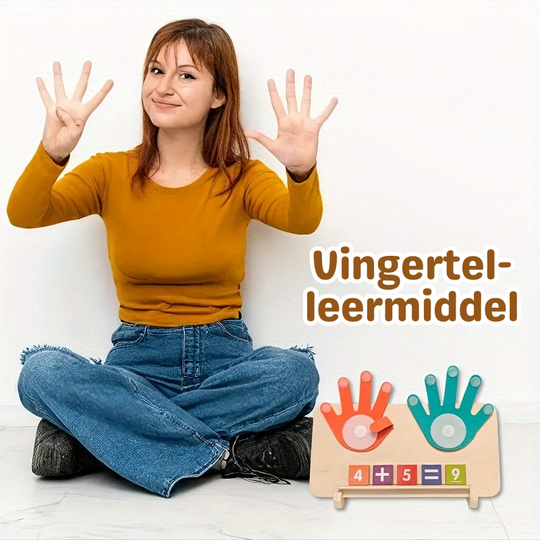 Count & Match™ Educatief Telspel – 13-delige Cijfer Set