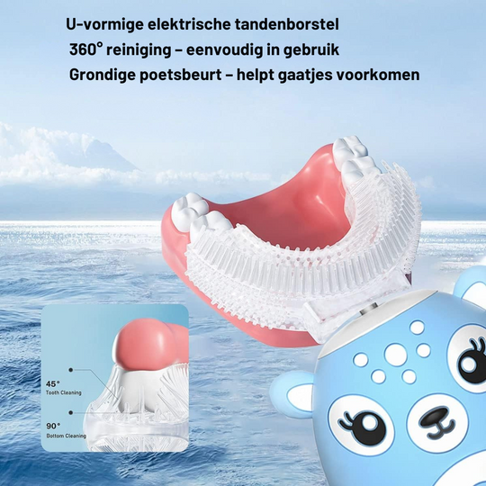 MiloBrush™ – Deer 360° Kindertandenborstel Veilig Leuk