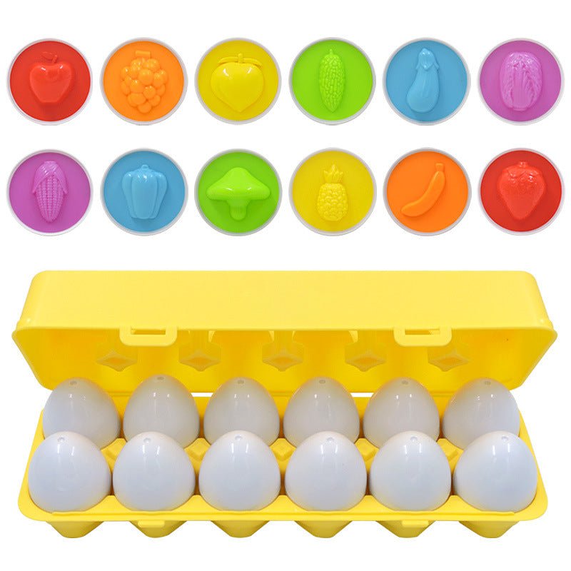 Montessori Matching Eggs - Leerzaam cadeau voor kinderen