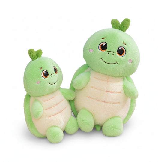 SproutTurtle™ – Groene Schildpad Knuffel