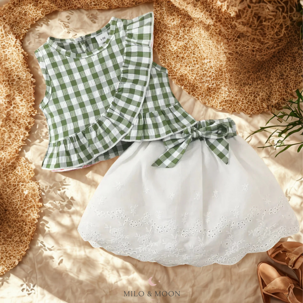 Zomerbriesje™ Set – Top & Short voor Meisjes