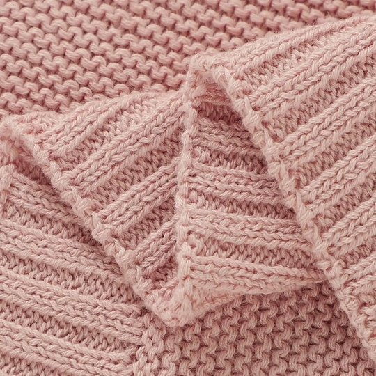 CozyCotton – Zachte Katoenen Gebreide Deken – Comfort voor Baby’s