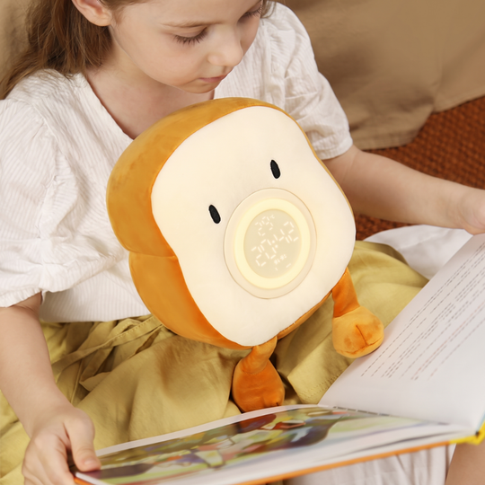 ToastGlow – Kinderwekker met Nachtlampje