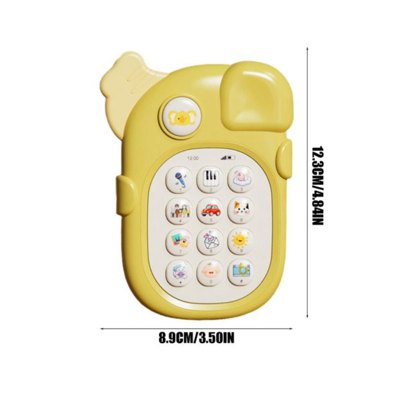 HappyAnimal – Pop-up Activiteitenbord & Muziektelefoon