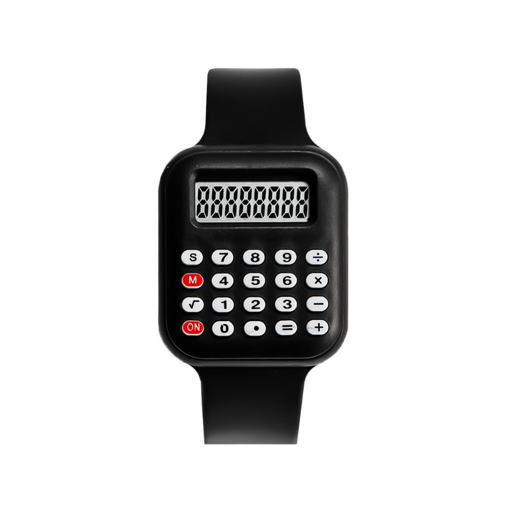 RetroCalc – Digitale Calculator Horloge voor Studenten
