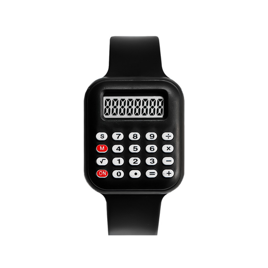 RetroCalc – Digitale Calculator Horloge voor Studenten