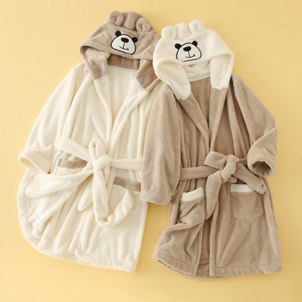WinterHug – Warme Kinderbadjas met Capuchon