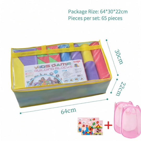 <font dir="auto" style="vertical-align: inherit;"><font dir="auto" style="vertical-align: inherit;">Grandes briques de construction en mousse, jouets éducatifs pour tout-petits et préscolaires, mousse EVA souple, grands jouets éducatifs.</font></font>