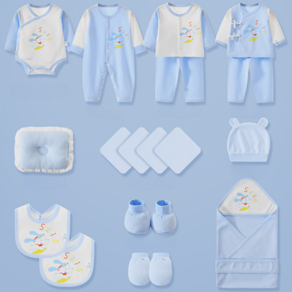 PuppyNest – Luxe Baby Cadeauset van Katoen