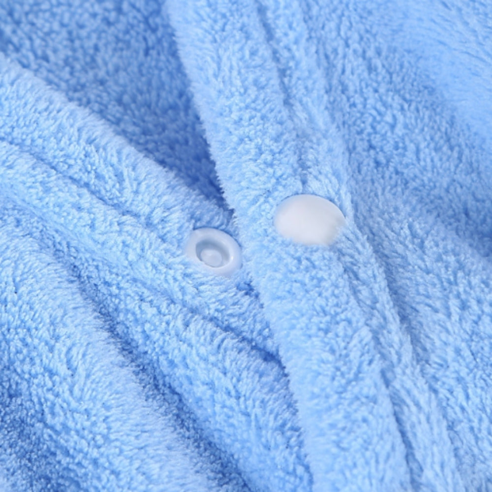 SnuggleHood – Geborduurde Babybadcape