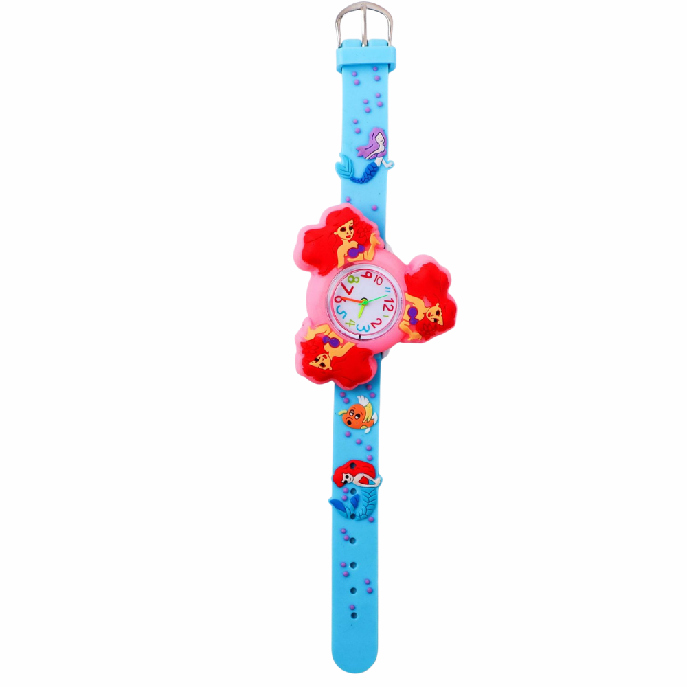 MermaidTime – Zeemeermin Draaihorloge voor Kinderen