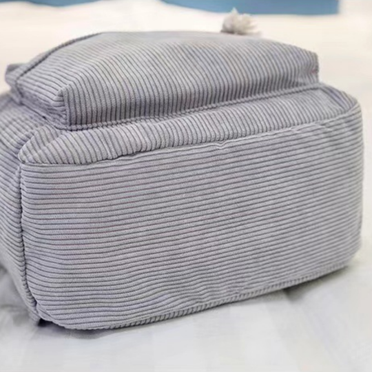 CorduroCarry – Corduroy Rugzak voor School en Dagelijks Gebruik