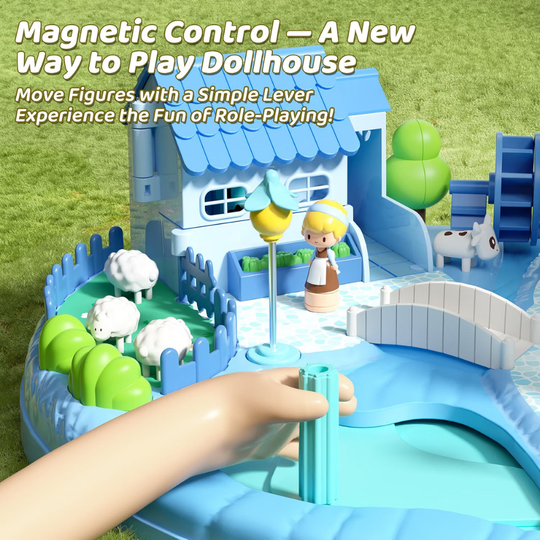 CityCastle – Magnetisch Poppenhuis met Licht en Muziek