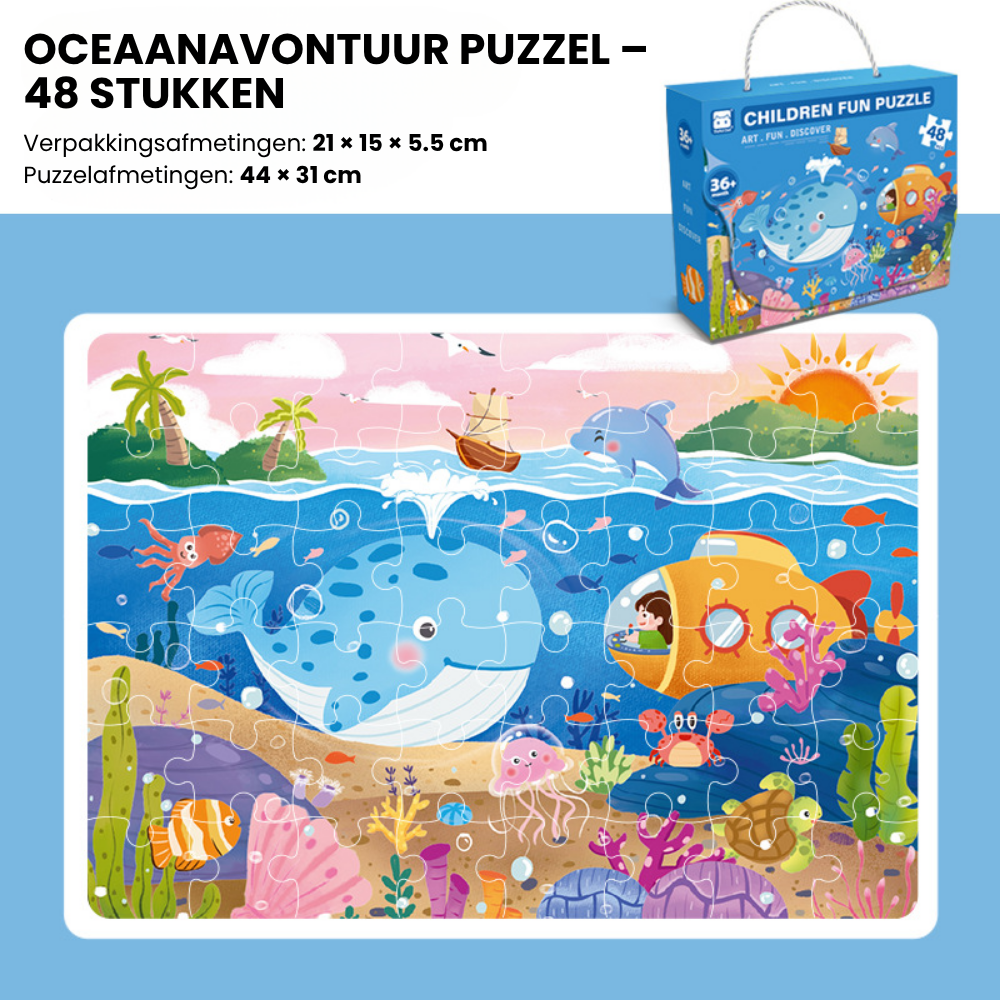 PuzzleQuest – Educatieve Legpuzzel voor Kinderen