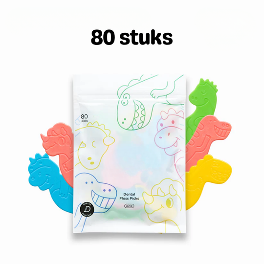 FunFloss™ – Kindertandflossers met Dierenprints
