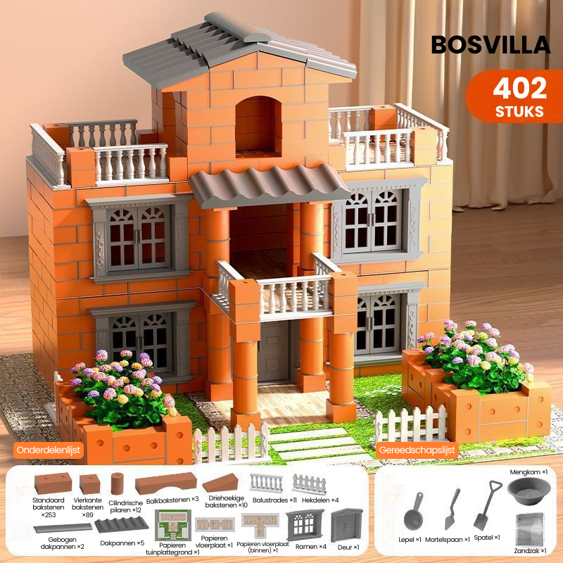 MiniMason – DIY Miniatuur Huis Bouwset