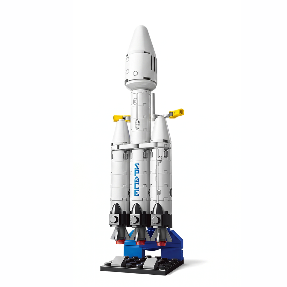 GalaxyBuilder – Ruimte Shuttle, Raket & Spacecraft Bouwset (79–130 Stuks)