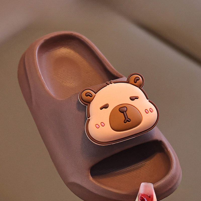 CapyCloud – Capybara Cartoon Kussenslippers