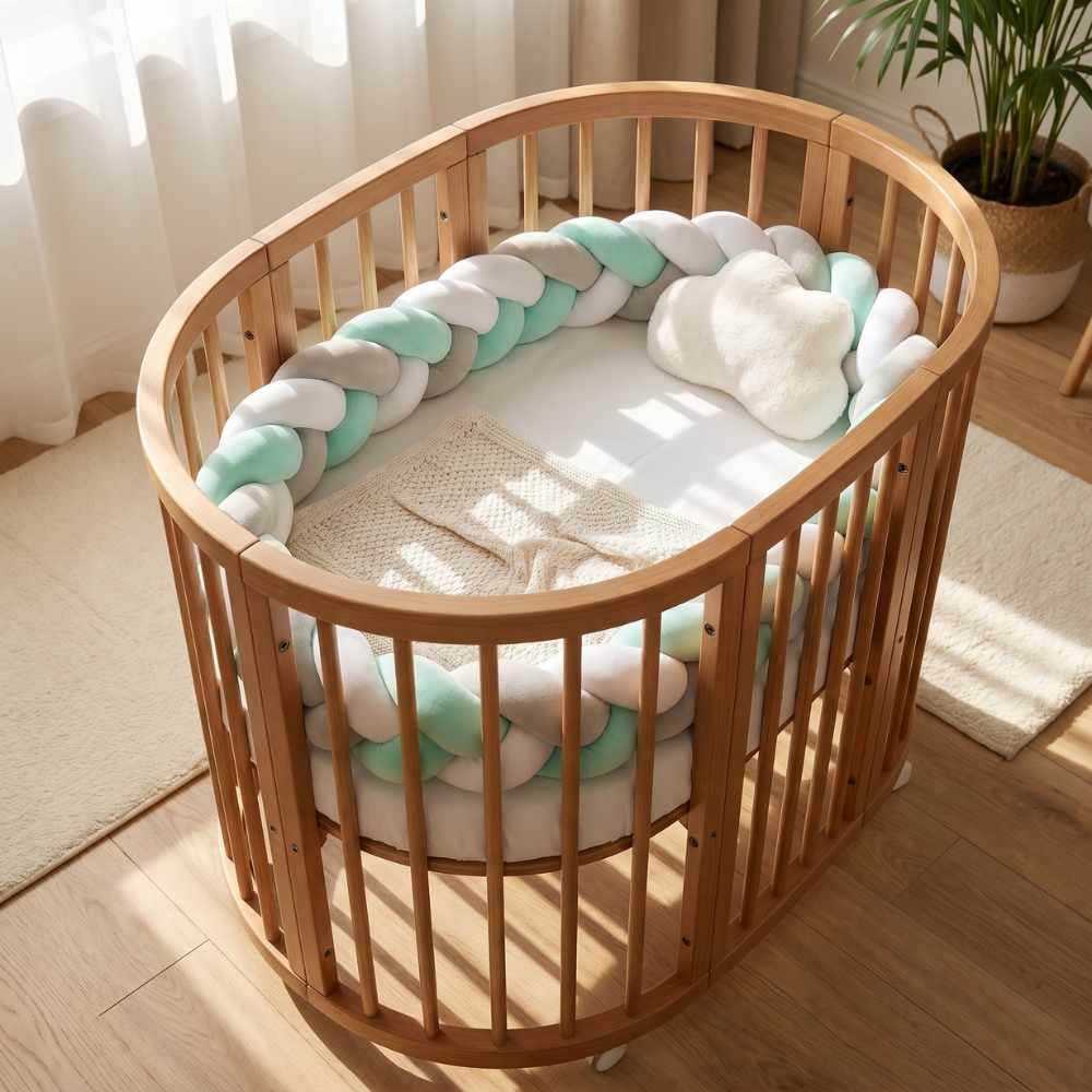 DreamWeave – Handgeweven Baby Bumper