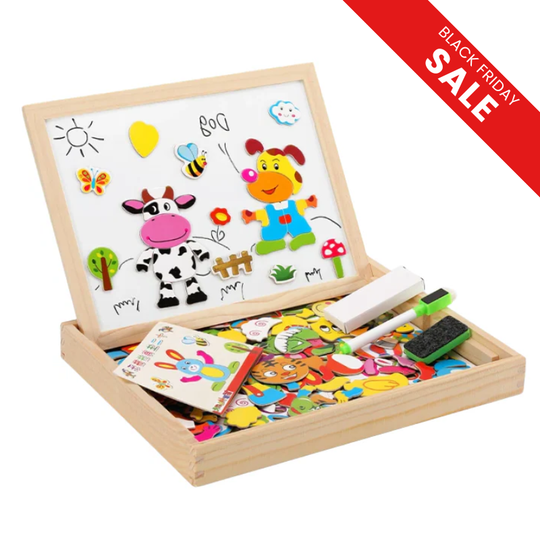 DoodleDesk™ - Montessori 2-i-1 tegnebord 