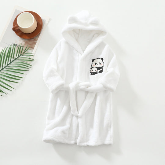 CozyNest – Warme Kinderbadjas met Capuchon