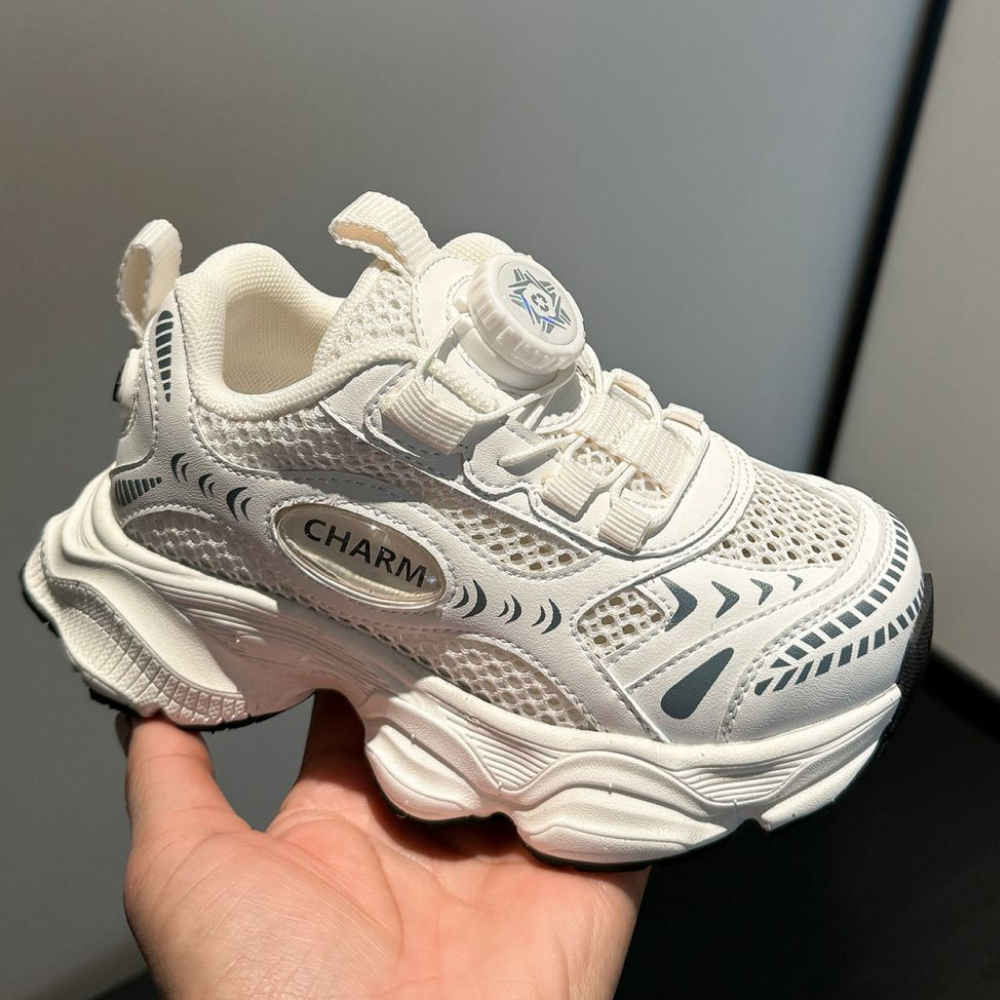 SpinStep – Kinder Sneakers met Draaisluiting en Chunky Zool