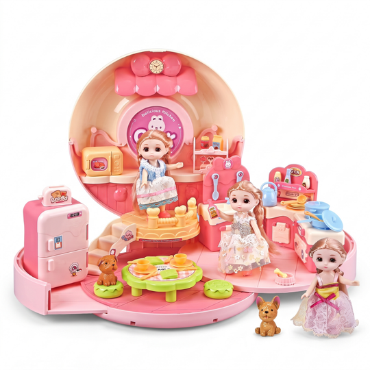 DonutHome – Mini Poppenhuis met Donutthema