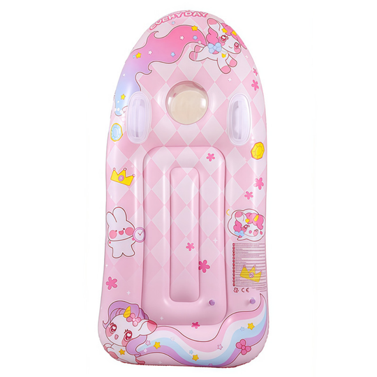 AquaPeek – Opblaasbaar Baby Zwemvlot met Transparant Kijkvenster