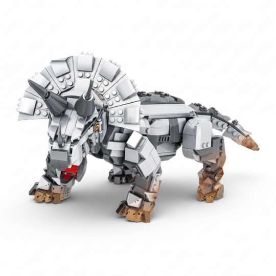 TriCeraSpark™ – Triceratops Dinosaurus Bouwset