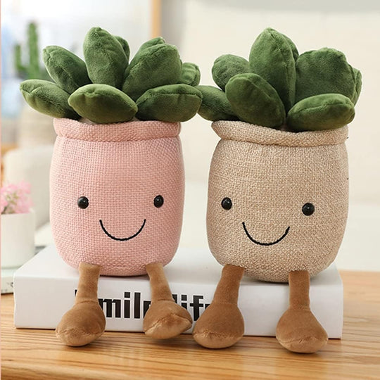 LeafFriends – Pluche Planten in Speelse Uitvoeringen