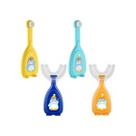 MiloBrush™ – 4-pack U-vormige BPA-vrije Kindertandenborstels 2-12 Jaar