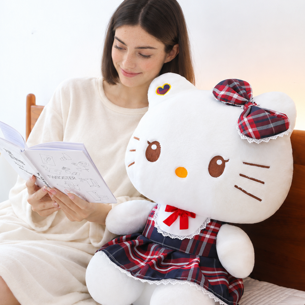 SchoolCuddle – Peluche Douce en Forme de Personnage