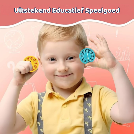 Milo & Moon - Wiskunde Fidgetspinners - Maak leren leuk!