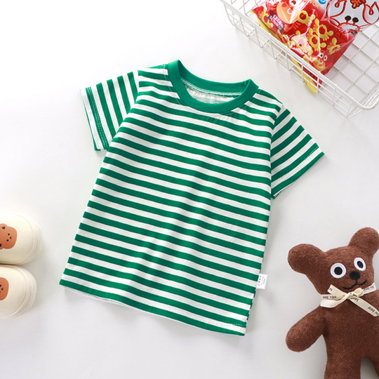 StripeJoy – Gestreept Kinder T-shirt