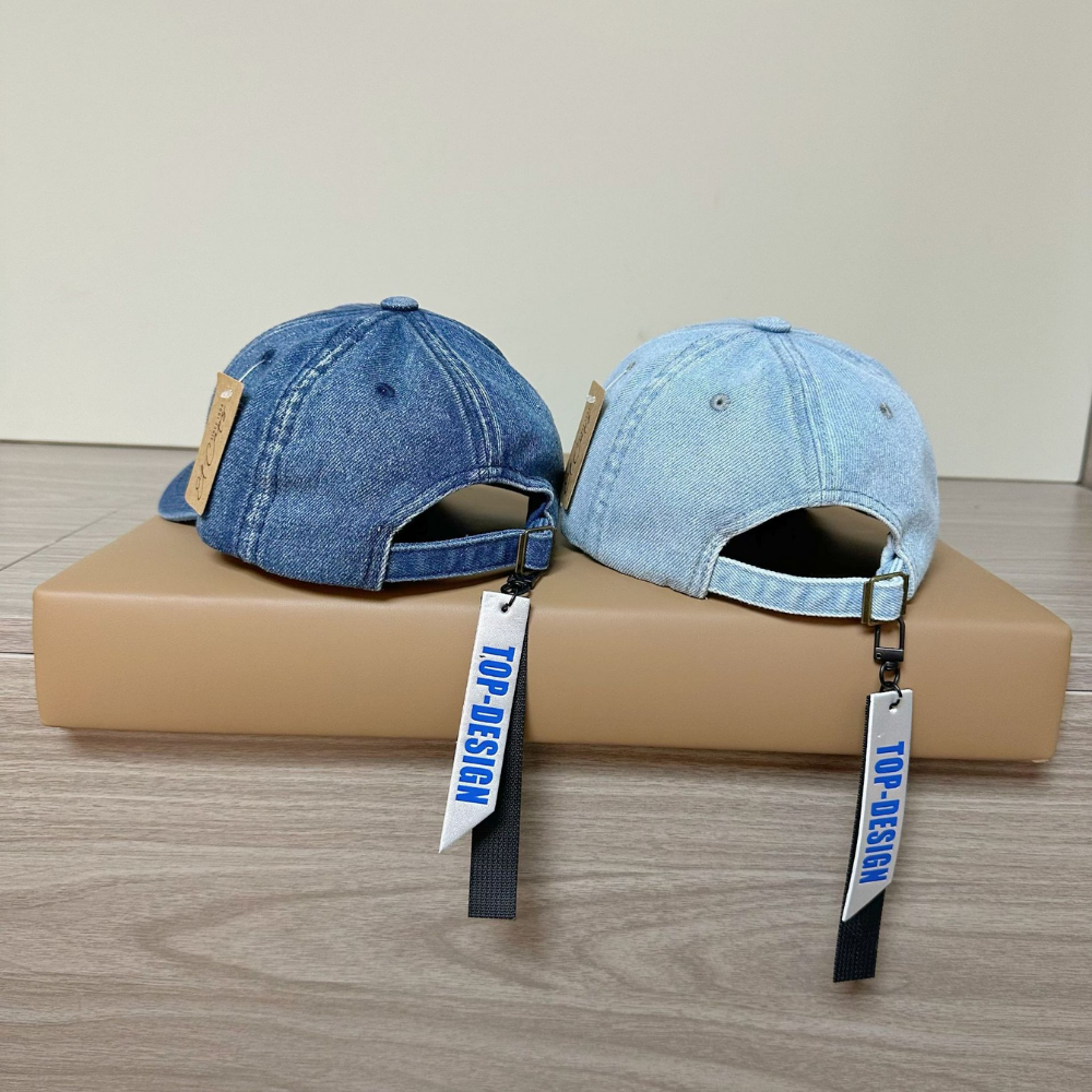 DenimEdge – Kinder Verstelbare Denim Baseball Cap