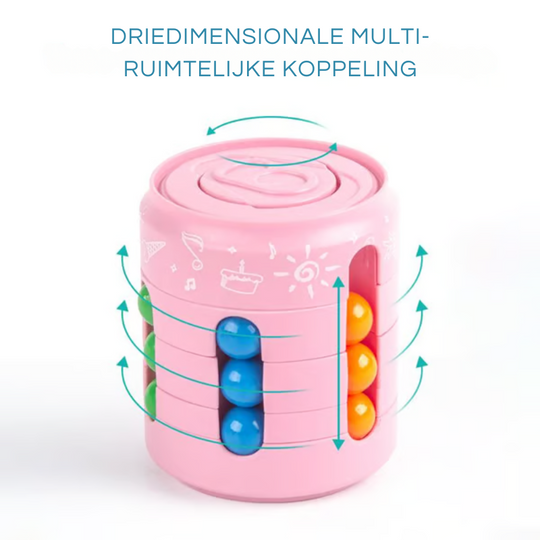 SpinCube™ – Fidget Spinner Cube Set van 3 Stuks voor Kinderen