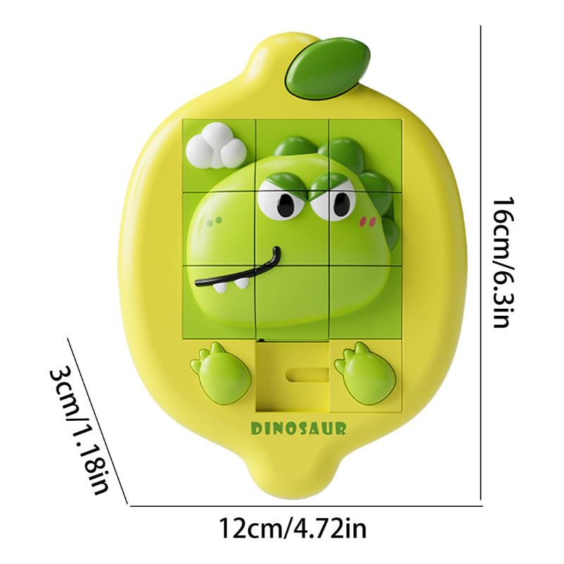 LearnPlay – Pop-up Dieren & Citroen Schuifpuzzel