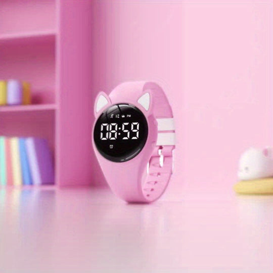 TimeBuddy™ – Schattig Unisex Sporthorloge – Waterdichte Digitale Fitness Tracker